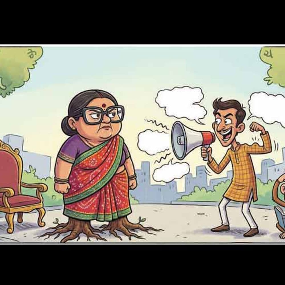 ગતકડું:ધાક, ધમકી અને ‘ધણી’ની દશા!