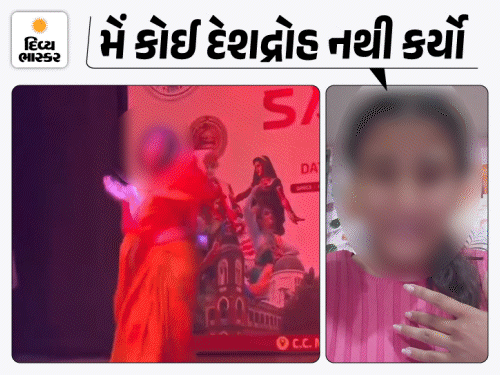 'મેં અશ્લીલ કપડાં નહોતા પહેર્યા, માત્ર સિમ્પલ સાડી પહેરી હતી':વાઇરલ વીડિયો બાદ MSU વિદ્યાર્થિનીની સો.મીડિયા પોસ્ટ, રડતા રડતા કહ્યું- 'બીજી પાર્ટીને ટાર્ગેટ કરવા છોકરીનો સહારો લીધો'