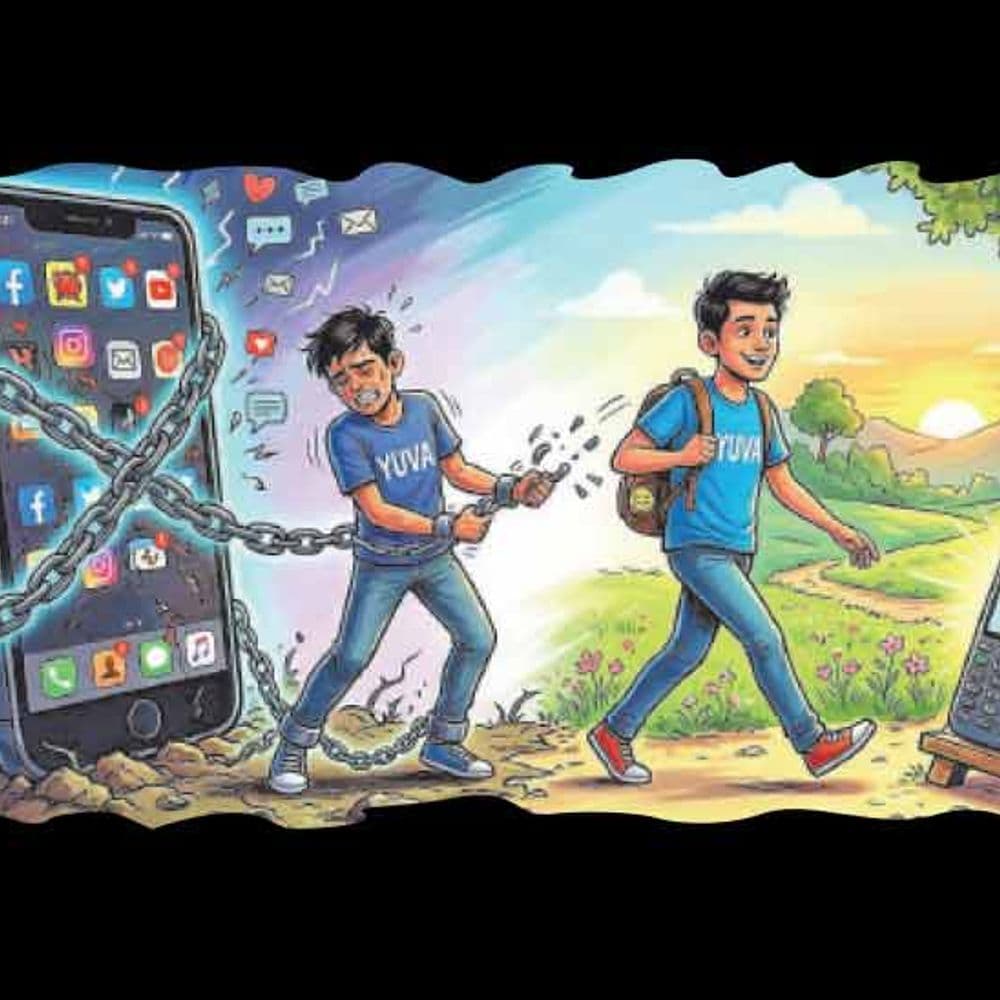સ્માર્ટફોન છોડો:એક મહિનો સ્માર્ટફોન વગર રહેવાની ચેલેન્જ સ્વીકારી શકો?