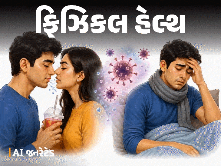 પ્રેમની પળોમાં છુપાયેલું 'કિસિંગ ડિઝીઝ'નું જોખમ!:5 કારણો પણ જવાબદાર, ડોક્ટર પાસેથી જાણો માત્ર એક કિસ કેવી રીતે બીમારી કરી શકે