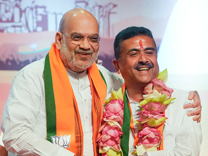 સુવેન્દુ આજે બંગાળના CM તરીકે શપથ લેશે, PM હાજર રહેશે:કોલકાતા પરેડ ગ્રાઉન્ડમાં 1 લાખ લોકો આવશે; વોટરપ્રૂફ ટેન્ટ, ઝાલમુડી સ્ટોલ; સુરક્ષામાં 4000 જવાનો