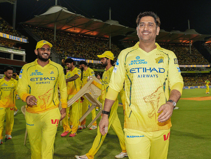 ધોનીની છેલ્લી IPL! CSK સાથેના ફોટોશૂટે સો.મીડિયા પર જગાવી ચર્ચા:ક્લાસન આઉટ થયો તો સંજુ સેમસન સાથે બાખડ્યો, મેચ મોમેન્ટ્સ