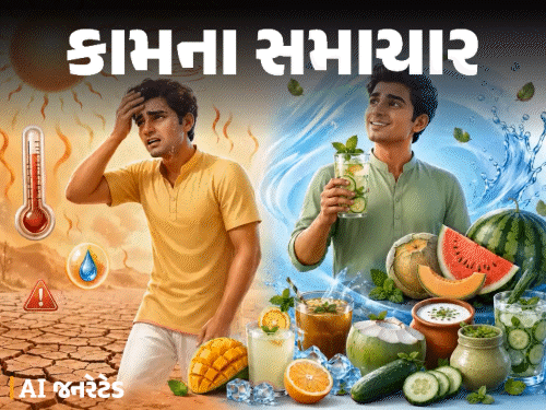 નવતપામાં શરીરને અંદરથી કૂલ રાખવું છે?:આ 8 ફળો ઠંડક આપશે, 9 નેચરલ ડ્રિંક્સ લૂ સામે રક્ષણ આપશે; હેલ્થ રિસ્કથી બચવા 9 ટિપ્સ અપનાવો
