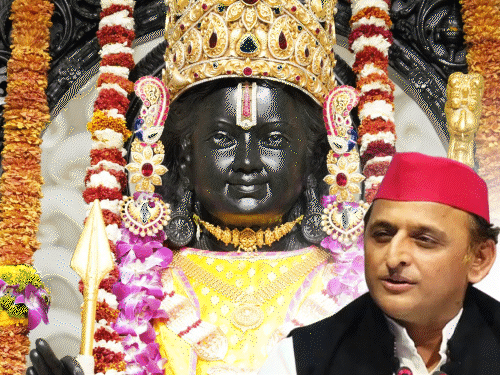 અયોધ્યા રામ મંદિમાંથી 7 કરોડની ચોરીનો દાવો:અખિલેશે કહ્યું- સરકારનું મૌન શંકાસ્પદ, પૂર્વ મંત્રી બોલ્યા- ચંપત રાય સામે આવે અને કહે આરોપો ખોટા છે