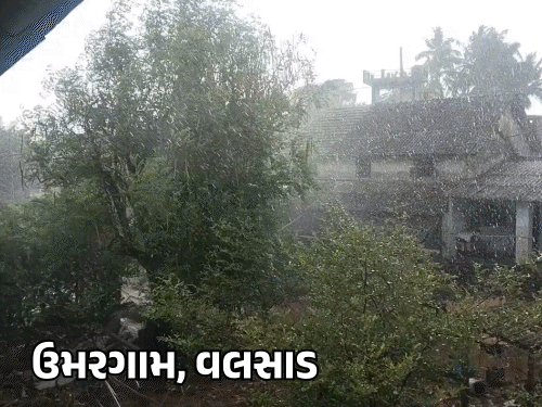 વલસાડમાં ભારે પવન સાથે વરસાદ, આજે દક્ષિણ ગુજરાતમાં આગાહી:અમદાવાદ સહિતના શહેરોમાં આગામી બે દિવસ ગરમીનો પારો યથાવત, 16 રાજ્યોમાં મોનસૂનની એન્ટ્રી